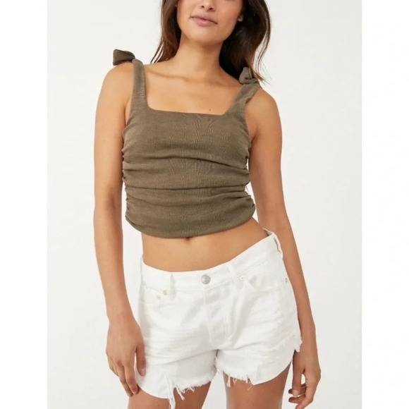 Free People Boulevard Tank in Oregano - Picture 3 of 7